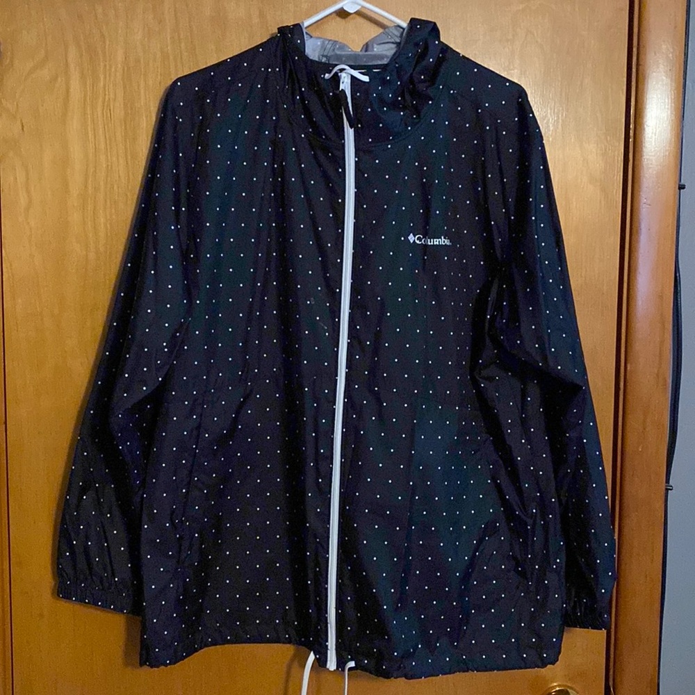 Never worn Columbia rain jacket 1X